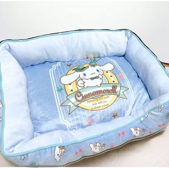 Sanrio Hello Kitty and Friends Cinnamaroll Super Soft Non-Slip Pet Bed Dogs Cats - Picture 1 of 7